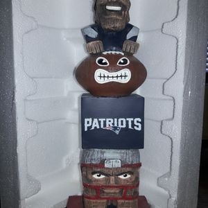 New England Patriots Tiki Totem NFL